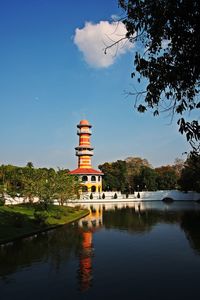 Historic building in bang pa in summer palace, thailand