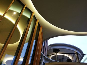 Low angle view of building against sky