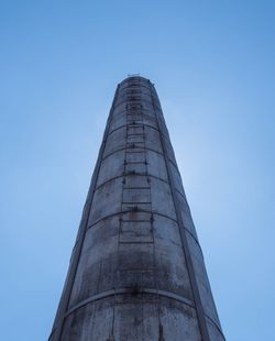 Low angle view of building against clear sky