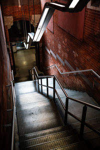 View of empty corridor