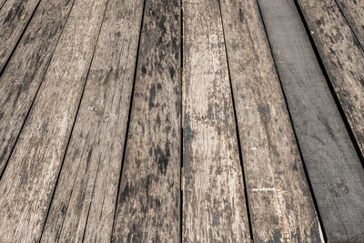 Full frame shot of wooden planks