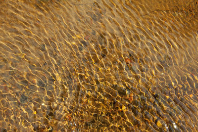 Full frame shot of sea water