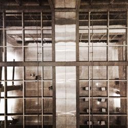 Full frame shot of glass window