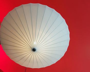 Full frame shot of umbrella against black background