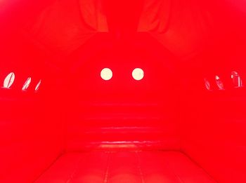 Close-up of red light