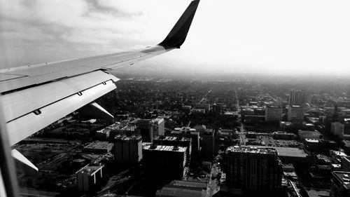 Aerial view of cityscape