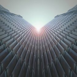 Low angle view of built structure