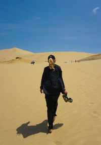 Amazing landscape around great sand dune in northland, new zealand.