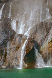 View of waterfall