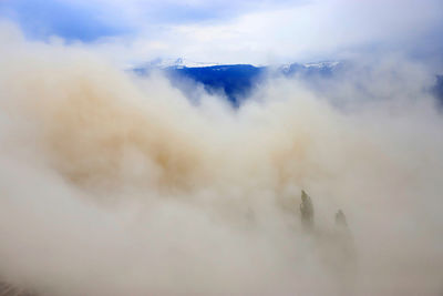 Scenic view of cloudscape against sky