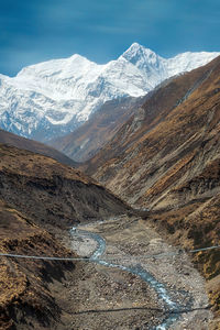 Annapurna circuit in nepal taken in may 2022