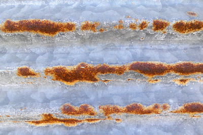 Full frame shot of rusty metal