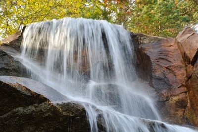 Waterfall in forest