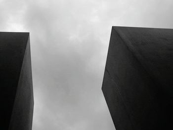 Low angle view of built structure against sky