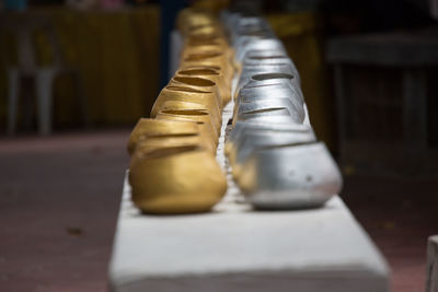 Close-up of shoes