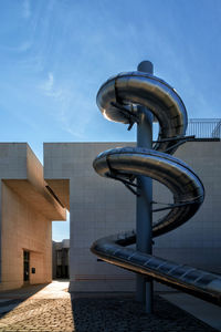 Low angle view of building against sky