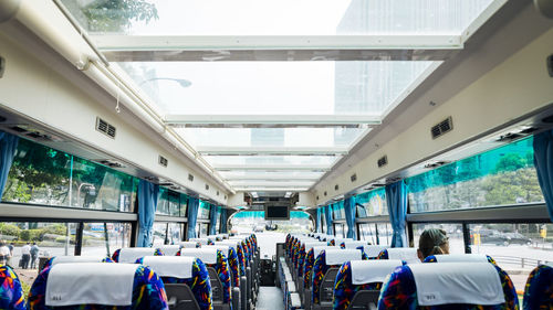 People sitting in bus