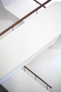 Low angle view of staircase in building