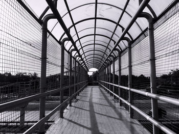 Pedestrian bridge, desari toll road, 28 december 2020