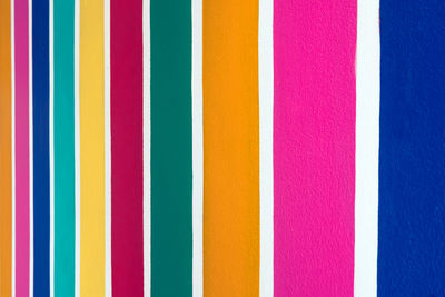 Full frame shot of multi colored papers