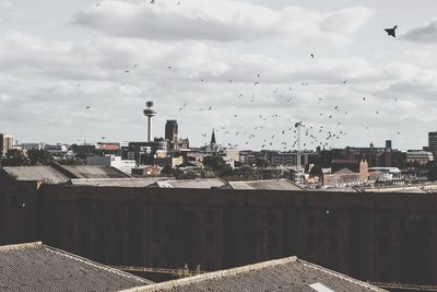 Cityscape against sky