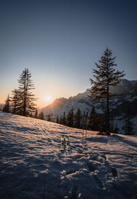 Sundowner ski tour