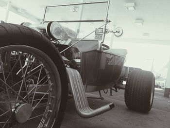 Parked cars in parking lot