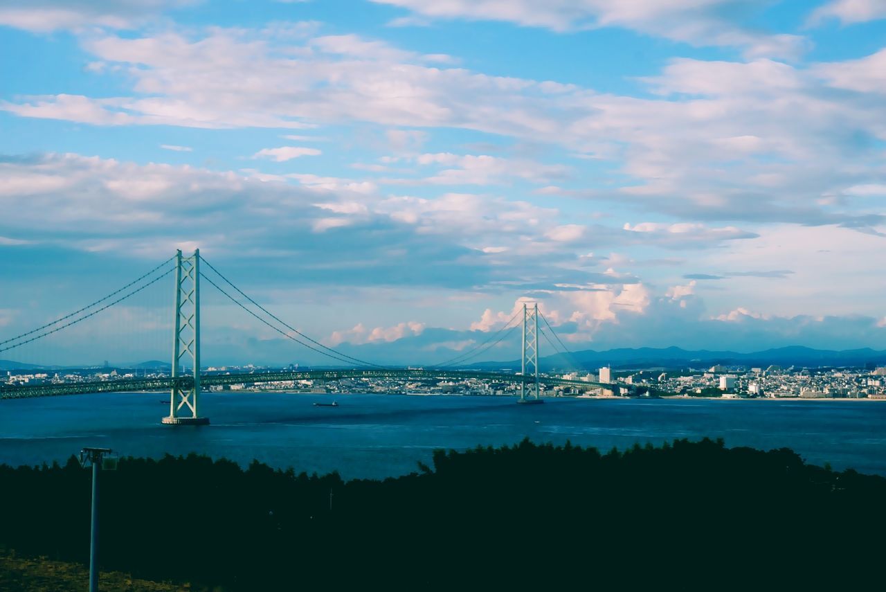 VIEW OF BRIDGE OVER RIVER