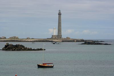 Ship in sea