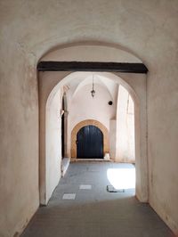 Interior of old building and it's corridor 