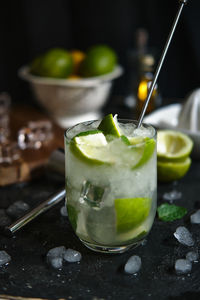 Preparing the authentic cuban mojito