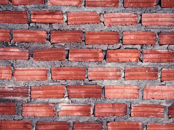 Full frame shot of brick wall