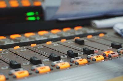 Close-up of computer keyboard