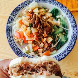 Close-up of food in bowl