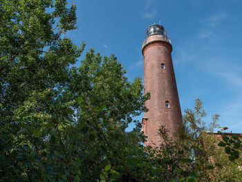 Darßer ort at the baltic sea in germany