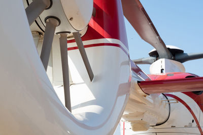 The turbine in helicopter tail 