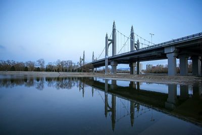 Bridge over river