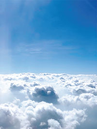 Low angle view of clouds in sky