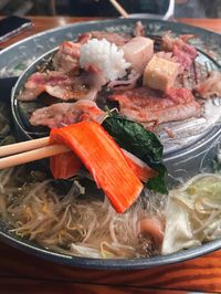 Close-up of food in bowl