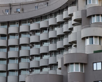 Low angle view of building in city