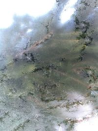 Full frame shot of snow covered land