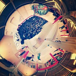 Close-up of multi colored wall