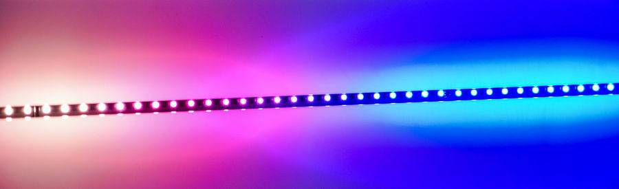 Close-up of multi colored lights