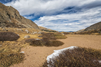 Landscape in the rocky mountains, colorado