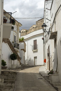 Street amidst buildings in town