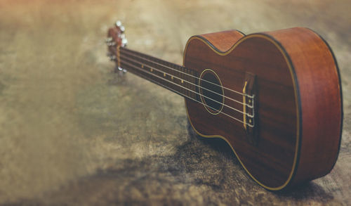 Close-up of guitar