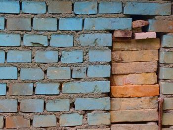 Full frame shot of brick wall