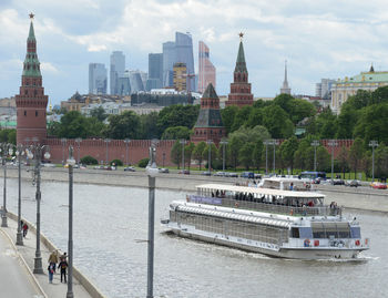 View of buildings at waterfront