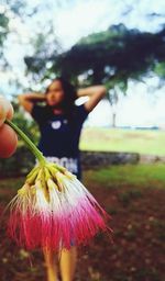 focus on foreground