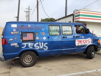 Information sign in city